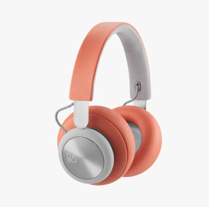 Casti audio premium portocalii